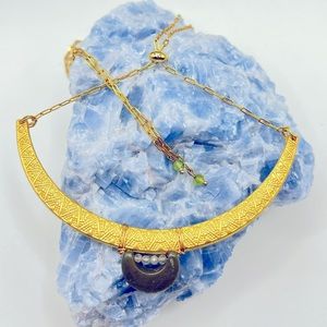 Women’s adjustable paper clip chain necklace